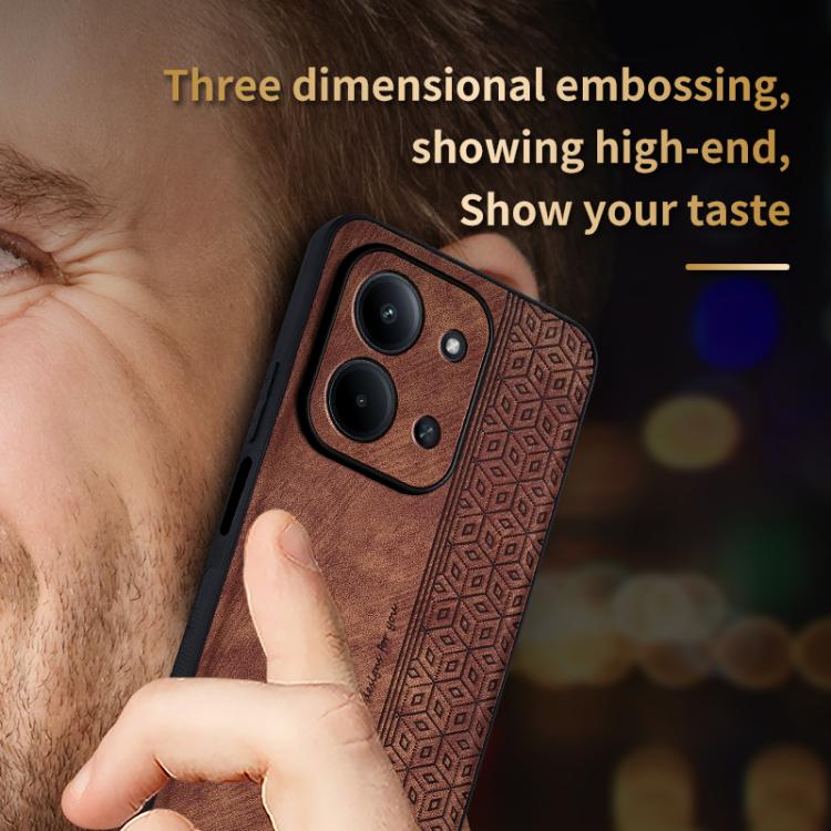 For Redmi 15C 5G / 4G EU 173mm AZNS 3D Embossed Skin Feel Phone Case