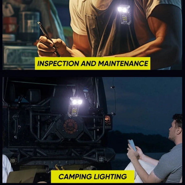KXK-1086 Multifunctional Mini Work Light Rotation Headlight - Transparent