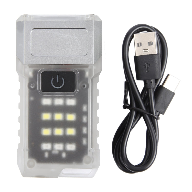 KXK-1086 Multifunctional Mini Work Light Rotation Headlight - Transparent