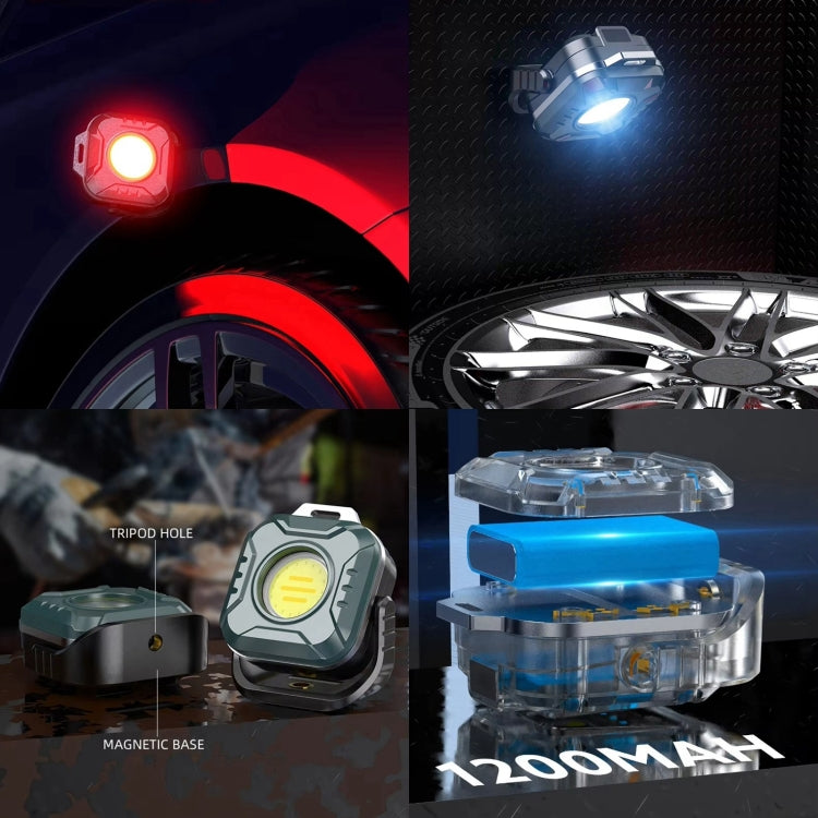 KXK-986 Multifunctional Mini Work Light 500LM with Holder - Black