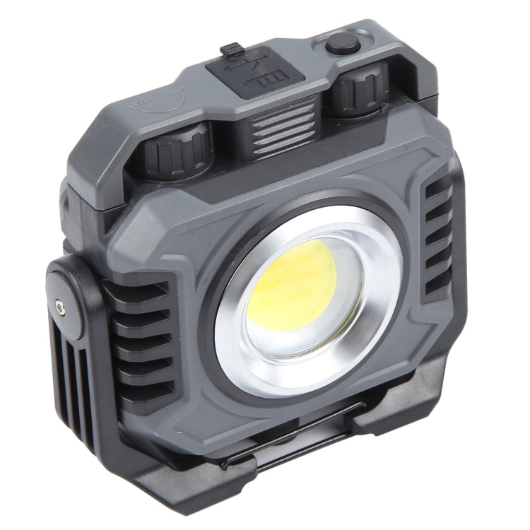 KXK-786 Multifunctional Floodlight Spotlight Outdoor Portable Working Light - Grey Black