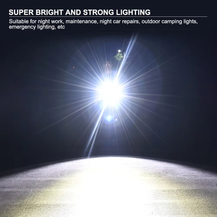 KXK-786 Multifunctional Floodlight Spotlight Outdoor Portable Working Light - Grey Black