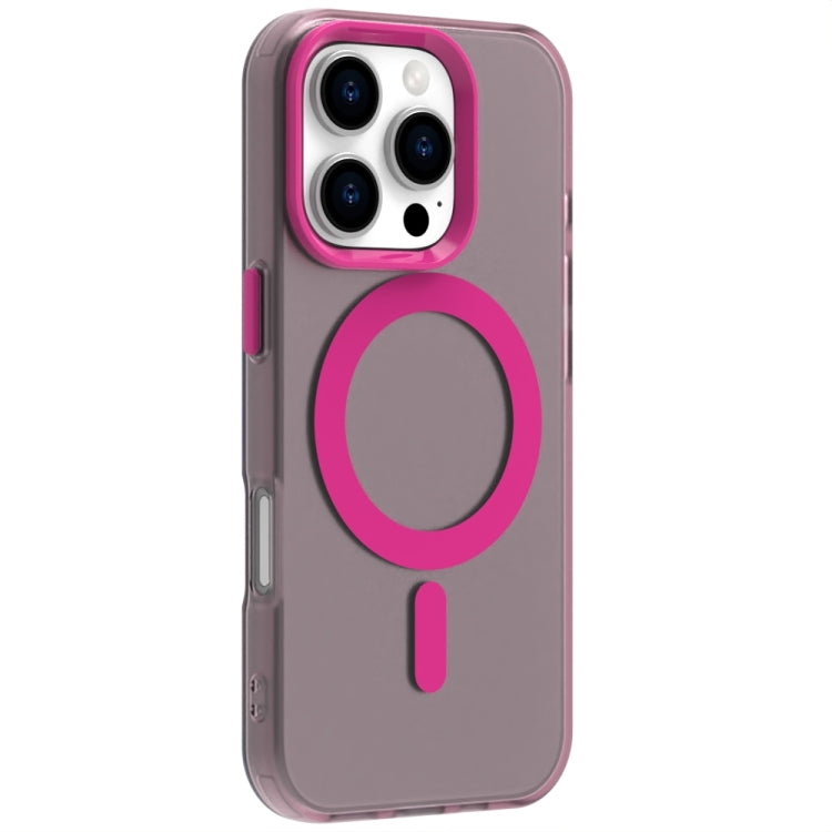For iPhone 16 Pro Candy Magsafe PC Hybrid TPU Phone Case