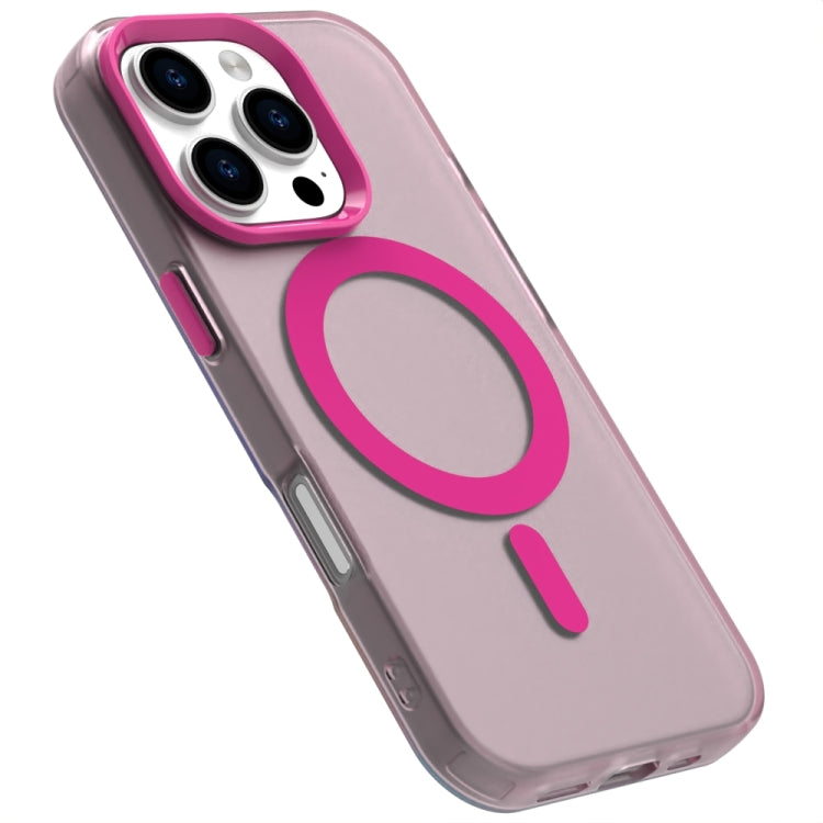 For iPhone 16 Pro Candy Magsafe PC Hybrid TPU Phone Case