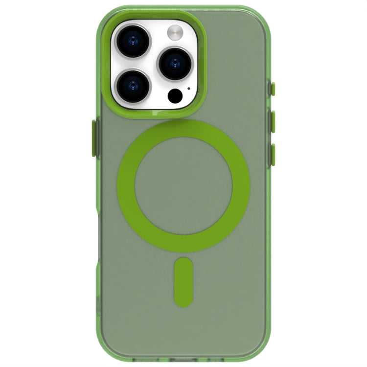 For iPhone 16 Pro Candy Magsafe PC Hybrid TPU Phone Case