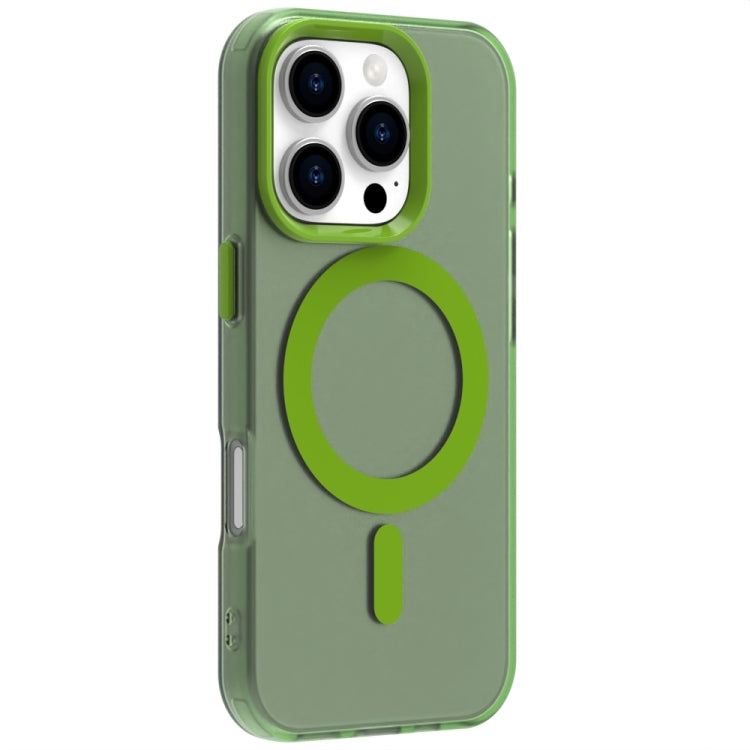 For iPhone 16 Pro Candy Magsafe PC Hybrid TPU Phone Case