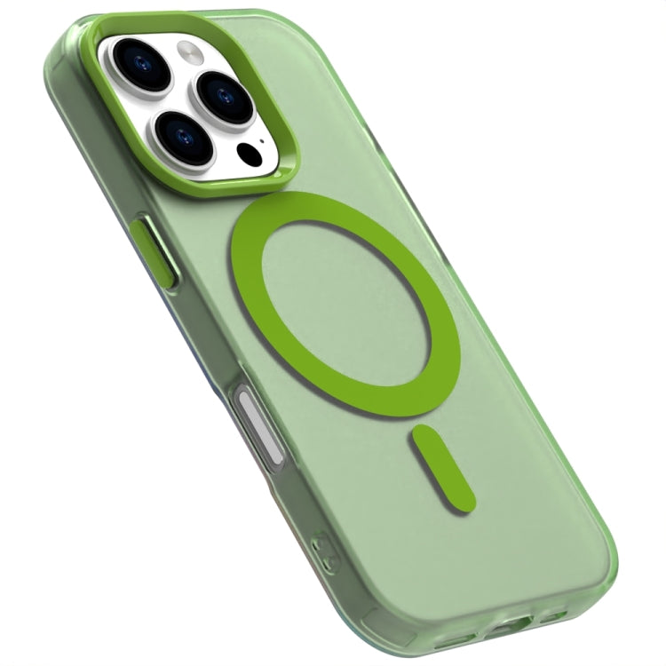 For iPhone 16 Pro Candy Magsafe PC Hybrid TPU Phone Case