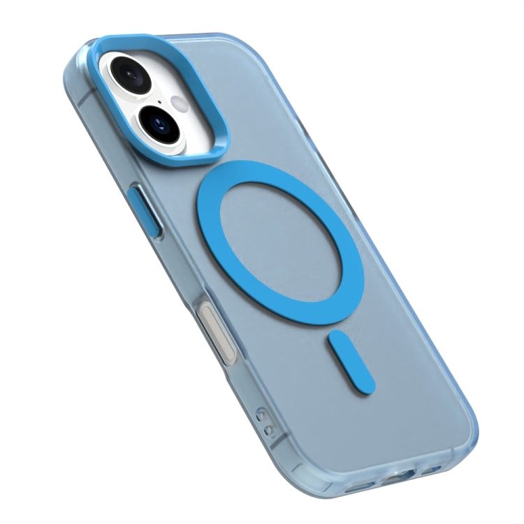 For iPhone 16 Plus Candy Magsafe PC Hybrid TPU Phone Case