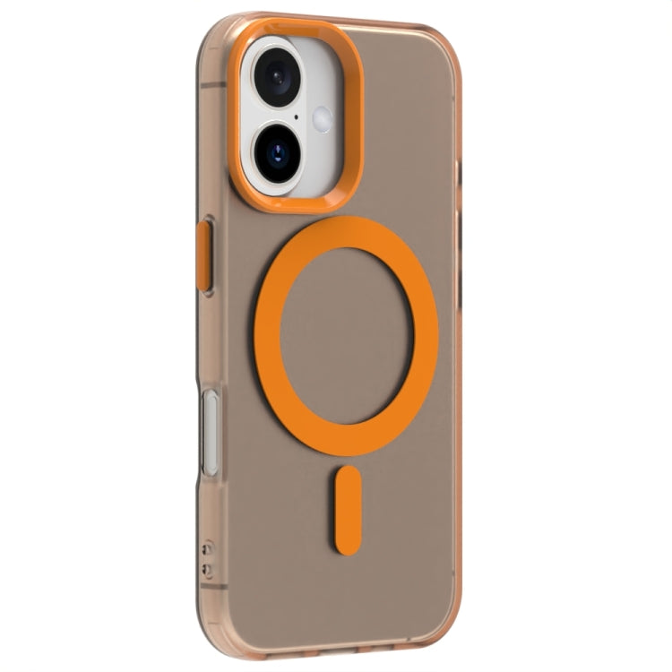 For iPhone 16 Candy Magsafe PC Hybrid TPU Phone Case