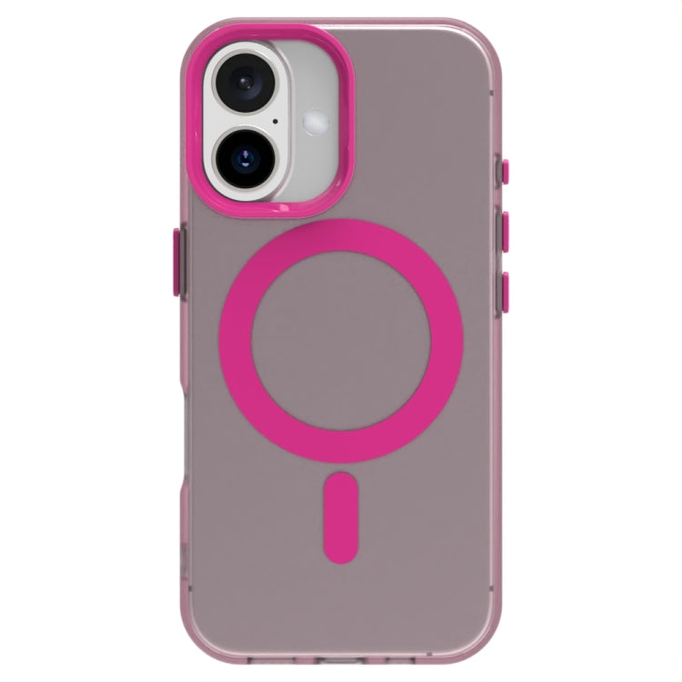 For iPhone 16 Candy Magsafe PC Hybrid TPU Phone Case