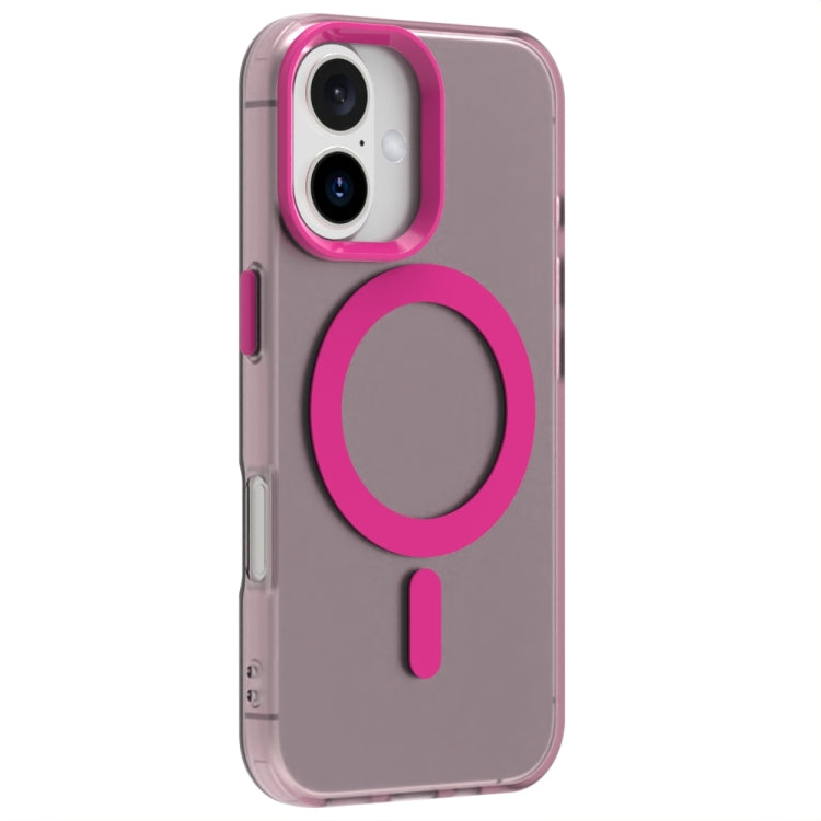 For iPhone 16 Candy Magsafe PC Hybrid TPU Phone Case