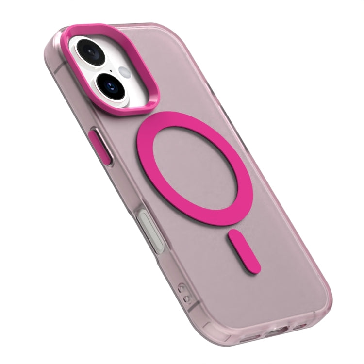 For iPhone 16 Candy Magsafe PC Hybrid TPU Phone Case