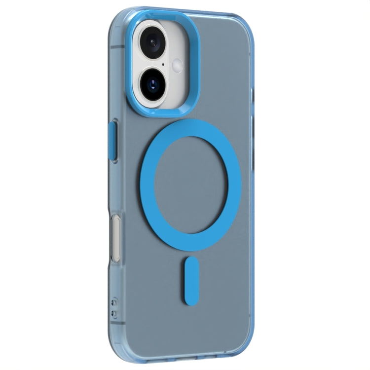 For iPhone 16 Candy Magsafe PC Hybrid TPU Phone Case