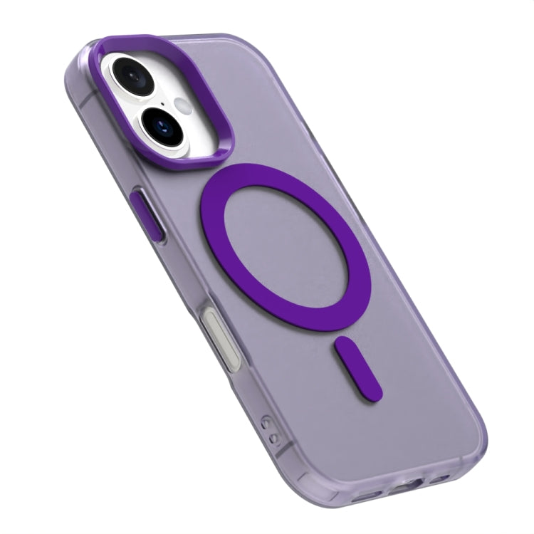 For iPhone 16 Candy Magsafe PC Hybrid TPU Phone Case