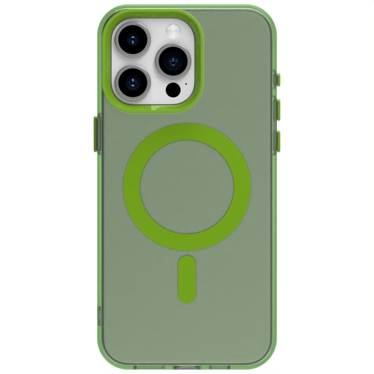 For iPhone 15 Pro Max Candy Magsafe PC Hybrid TPU Phone Case