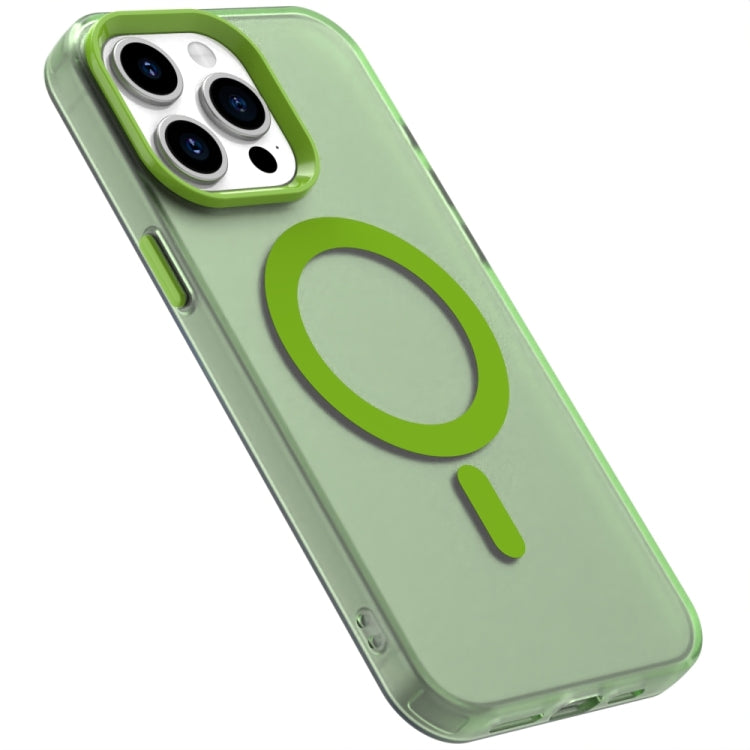 For iPhone 15 Pro Max Candy Magsafe PC Hybrid TPU Phone Case