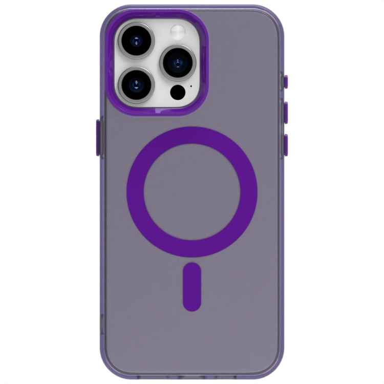 For iPhone 15 Pro Max Candy Magsafe PC Hybrid TPU Phone Case