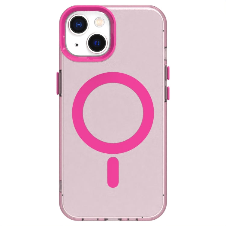 For iPhone 14 Plus Candy Magsafe PC Hybrid TPU Phone Case