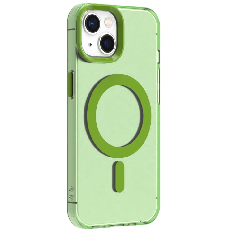 For iPhone 14 Candy Magsafe PC Hybrid TPU Phone Case