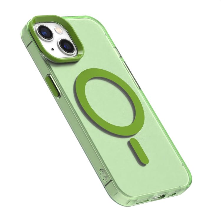 For iPhone 14 Candy Magsafe PC Hybrid TPU Phone Case