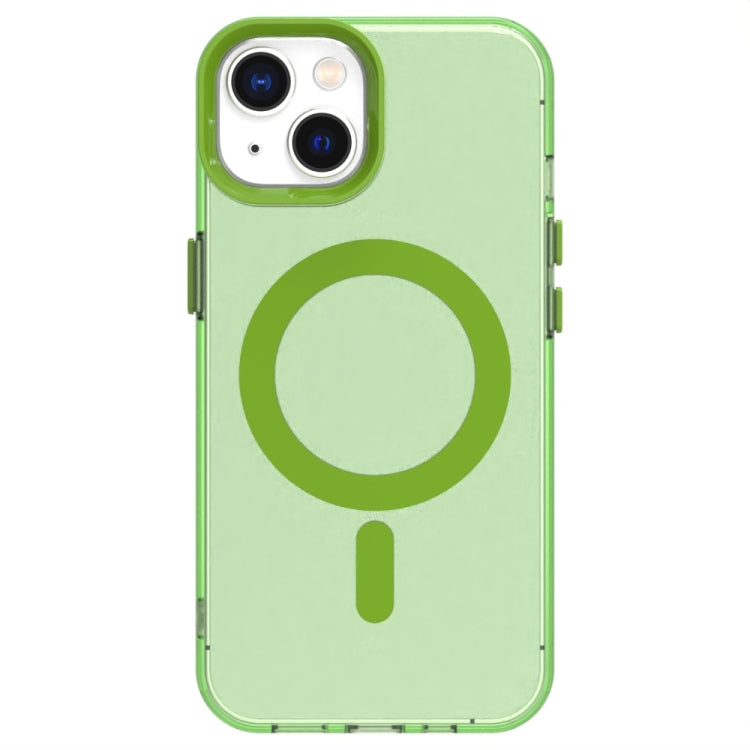 For iPhone 13 Candy Magsafe PC Hybrid TPU Phone Case