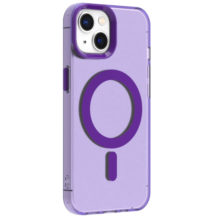 For iPhone 13 Candy Magsafe PC Hybrid TPU Phone Case