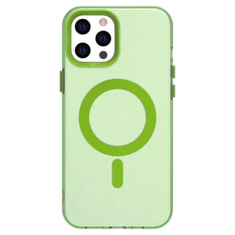 For iPhone 12 Pro Max Candy Magsafe PC Hybrid TPU Phone Case