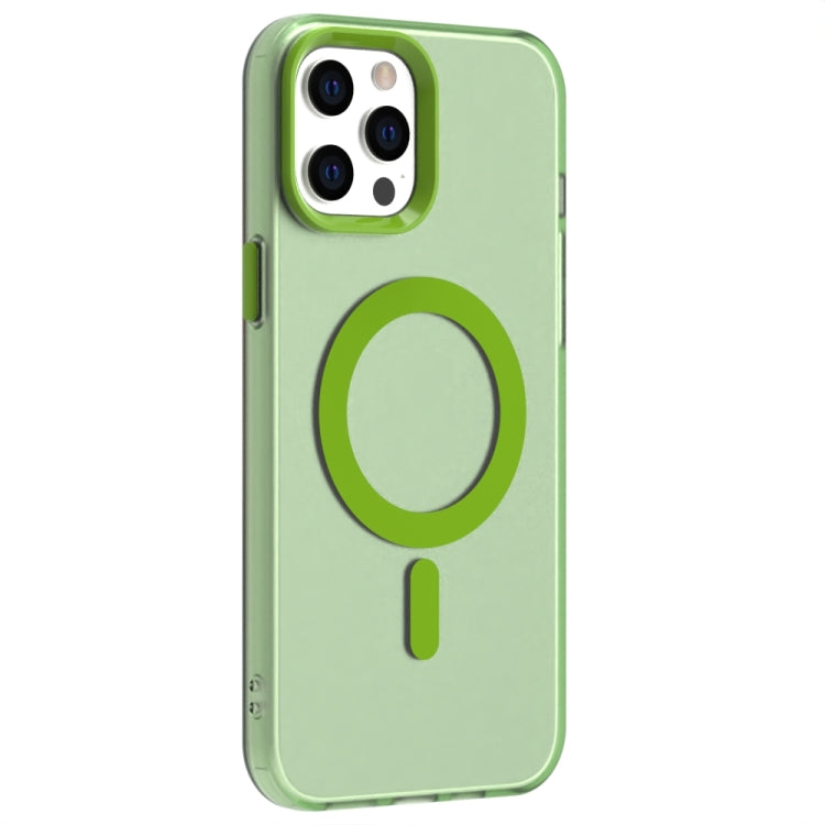 For iPhone 12 Pro Max Candy Magsafe PC Hybrid TPU Phone Case