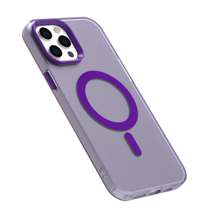 For iPhone 12 Pro Max Candy Magsafe PC Hybrid TPU Phone Case