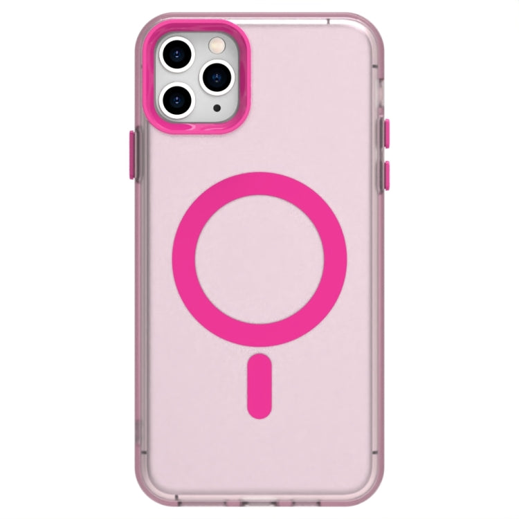 For iPhone 11 Pro Max Candy Magsafe PC Hybrid TPU Phone Case