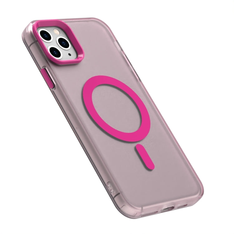 For iPhone 11 Pro Max Candy Magsafe PC Hybrid TPU Phone Case