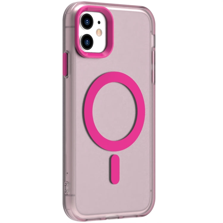 For iPhone 11 Candy Magsafe PC Hybrid TPU Phone Case