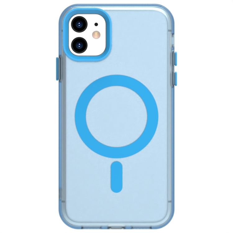 For iPhone 11 Candy Magsafe PC Hybrid TPU Phone Case