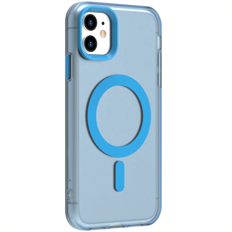 For iPhone 11 Candy Magsafe PC Hybrid TPU Phone Case