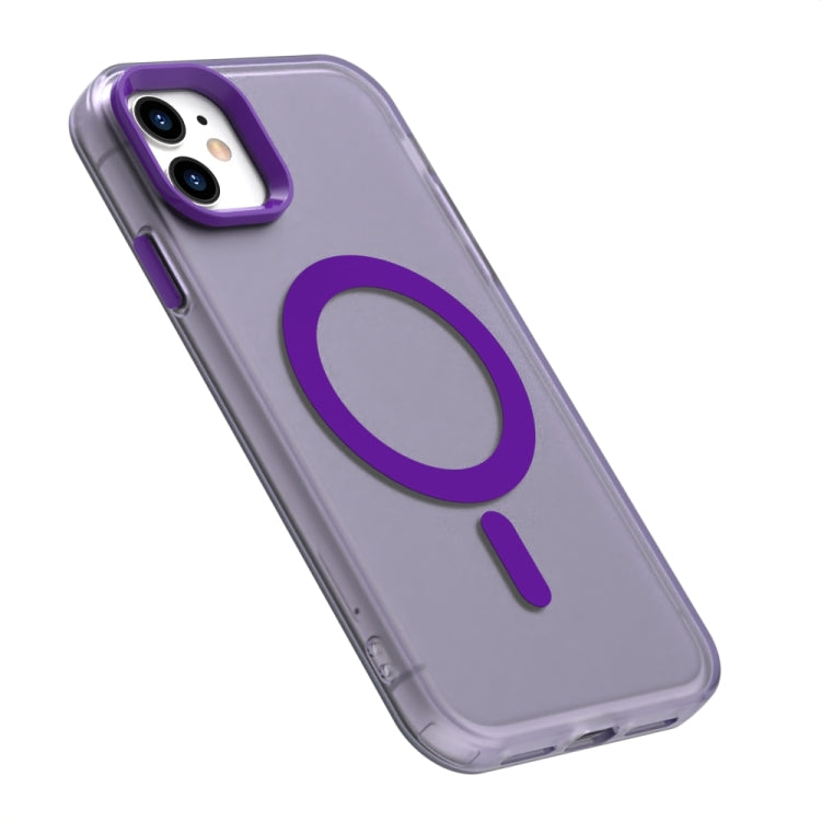For iPhone 11 Candy Magsafe PC Hybrid TPU Phone Case