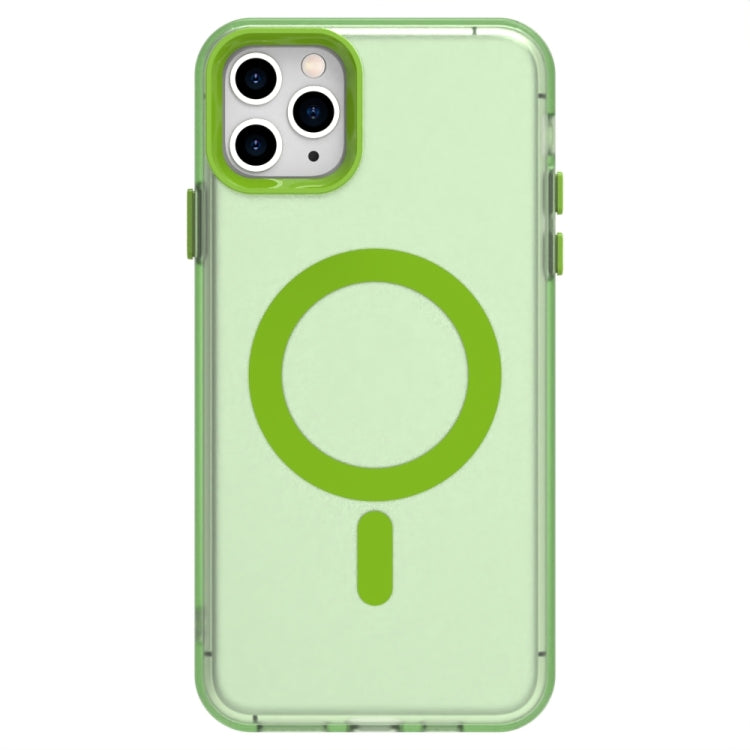 For iPhone 11 Pro Candy Magsafe PC Hybrid TPU Phone Case
