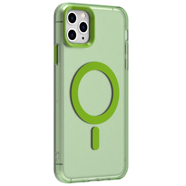 For iPhone 11 Pro Candy Magsafe PC Hybrid TPU Phone Case