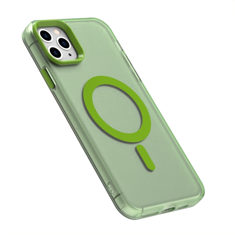 For iPhone 11 Pro Candy Magsafe PC Hybrid TPU Phone Case