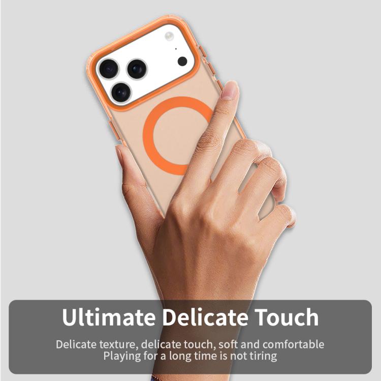 For iPhone 17 Pro Max Candy Magsafe PC Hybrid TPU Phone Case