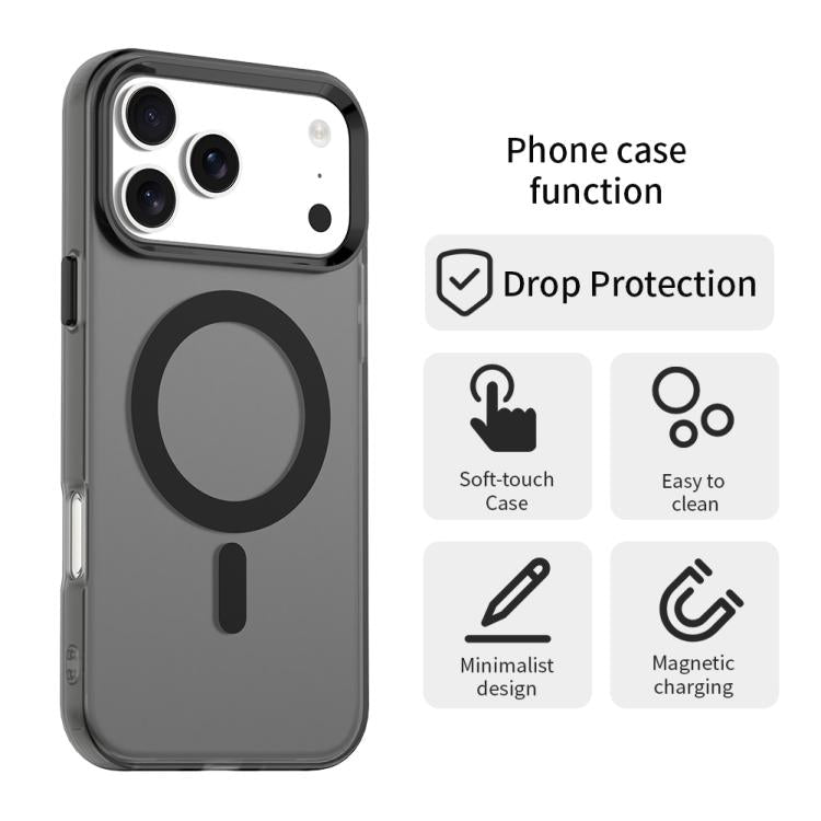For iPhone 17 Pro Max Candy Magsafe PC Hybrid TPU Phone Case