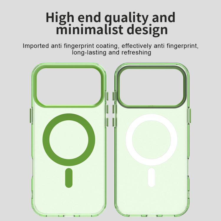 For iPhone 17 Pro Max Candy Magsafe PC Hybrid TPU Phone Case