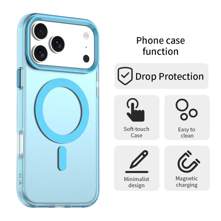 For iPhone 17 Pro Candy Magsafe PC Hybrid TPU Phone Case