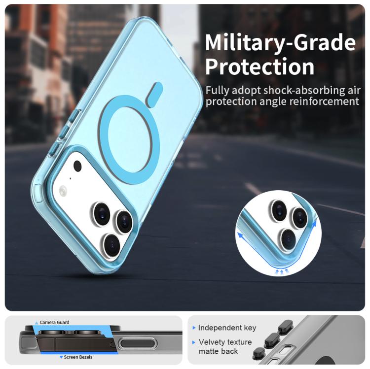 For iPhone 17 Pro Candy Magsafe PC Hybrid TPU Phone Case