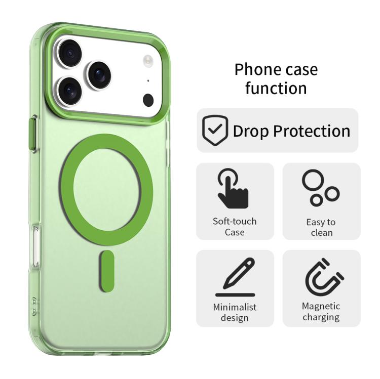 For iPhone 17 Pro Candy Magsafe PC Hybrid TPU Phone Case