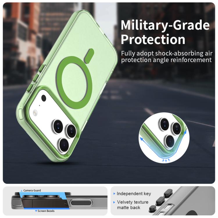 For iPhone 17 Pro Candy Magsafe PC Hybrid TPU Phone Case