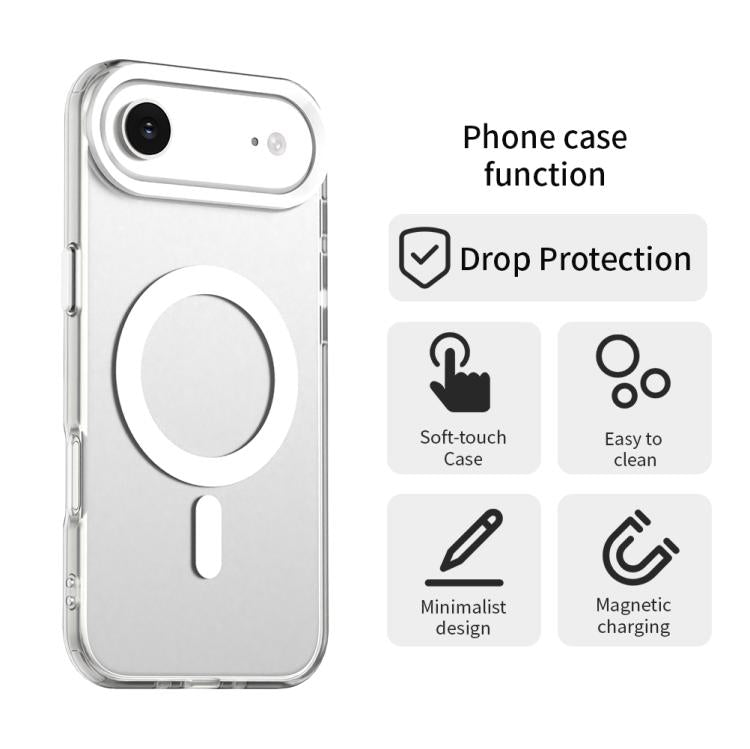 For iPhone Air Candy Magsafe PC Hybrid TPU Phone Case