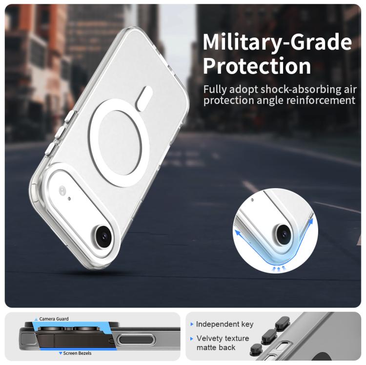 For iPhone Air Candy Magsafe PC Hybrid TPU Phone Case