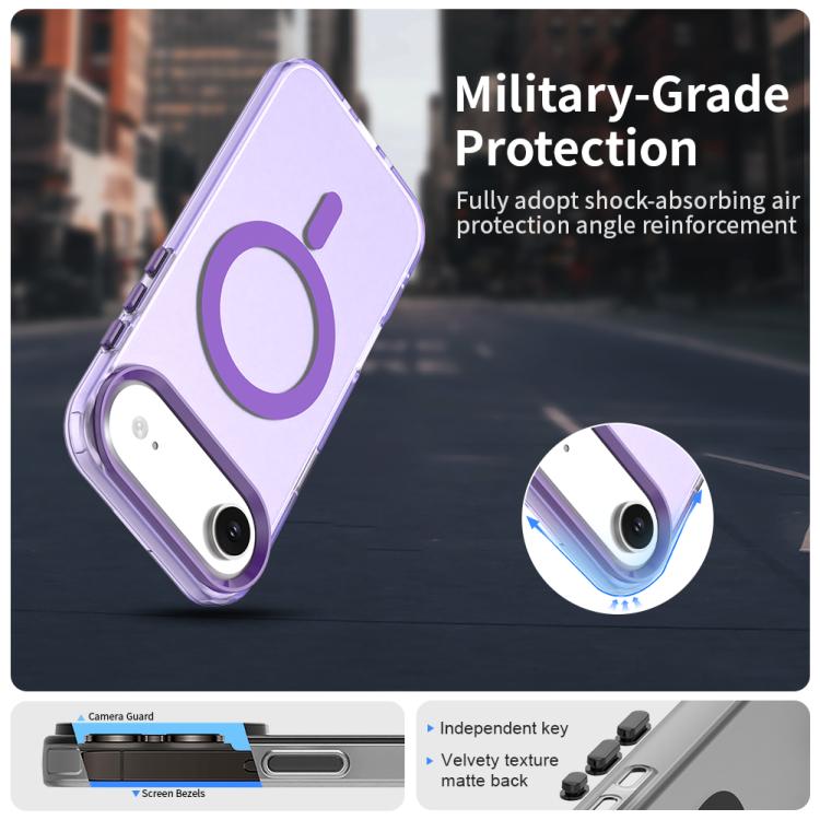 For iPhone Air Candy Magsafe PC Hybrid TPU Phone Case