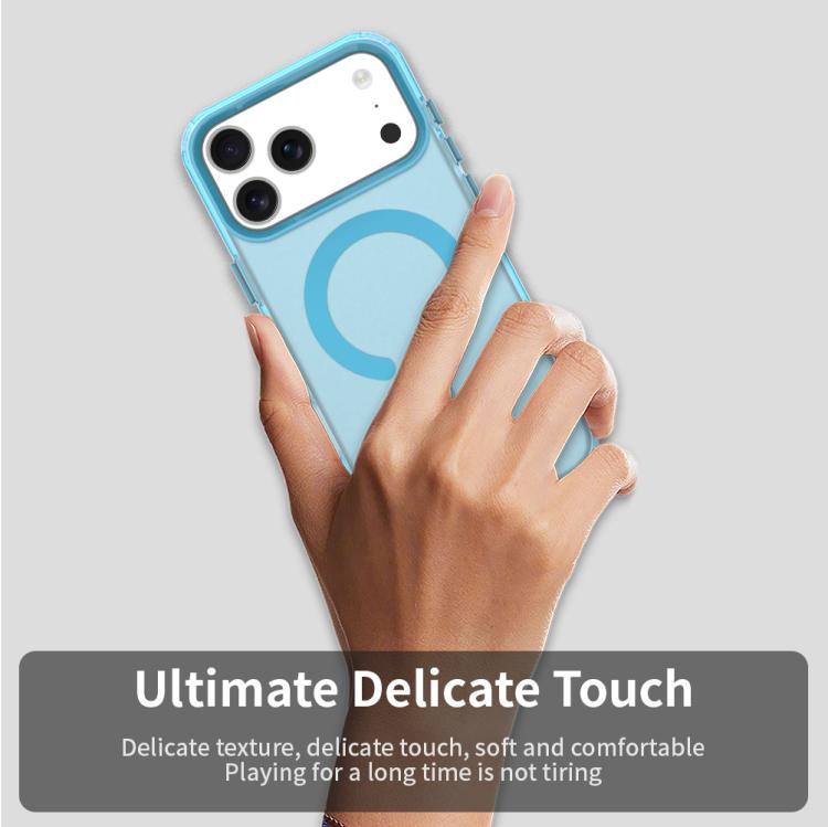 For iPhone 17 Pro Max C-type Candy Magsafe PC Hybrid TPU Phone Case