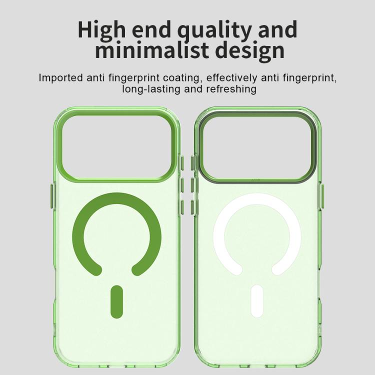 For iPhone 17 Pro Max C-type Candy Magsafe PC Hybrid TPU Phone Case